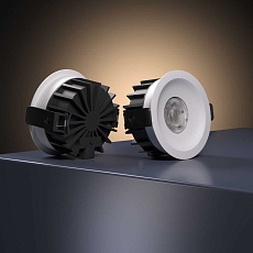 Встраиваемый светодиодный светильник Elektrostandard Combi 25068/LED a069007 4