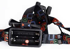 Налобный светодиодный фонарь Ultraflash аккумуляторный 100х90 400 лм E156 14660 2