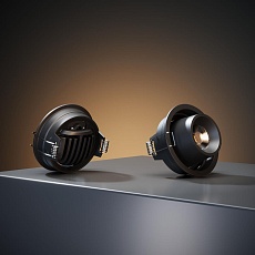 Встраиваемый светодиодный светильник Elektrostandard Conner 25086/LED 8W 4000K черный a063992 3