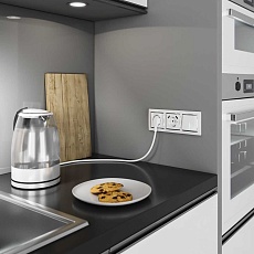 Рамка на 3 поста Werkel Snabb белый/хром W0031901 4690389160813 1