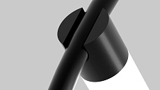 Подвесной светодиодный светильник Siled Truba Hoop 7373001 3