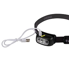 Налобный светодиодный фонарь ФАZA аккумуляторный 100 лм AccuFH3-L3W-SENS 2