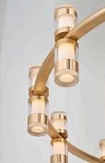 Подвесная светодиодная люстра Mizi'en Flow MZ46406S-L10 1