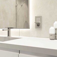 Сенсорный выключатель двухклавишный с подсветкой (дымчатый) W4522014/ a069763 1