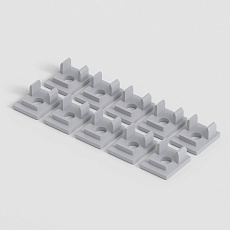 Заглушки для встраиваемого гибкого алюминиевого профиля Elektrostandard ZL-2-ALP025 (10 шт) a068314 1