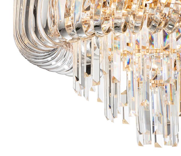 Потолочный светильник Indigo Braccia 12007/8С Gold V000042 изображение 3 Потолочный светильник Indigo Braccia 12007/8С Gold V000042 Фото № 3