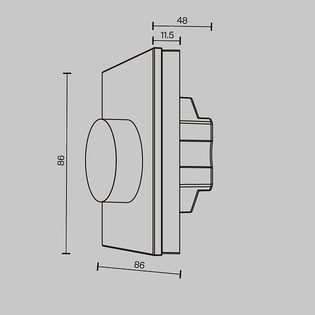 Панель управления Maytoni Lighting control 711028 Фото № 2