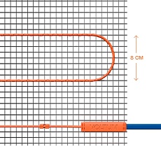Нагревательный мат Voltum 150 Вт/м 2 м 1 м2 VLT01-150-1.0 2