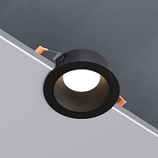 Встраиваемый светодиодный светильник Elektrostandard Basic 25082/LED 7W 4200K чёрный a062941 2