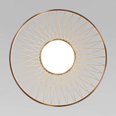 Потолочный светодиодный светильник Eurosvet Cesta 40019/1 LED коричневый 3