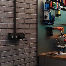 Умная розетка с мониторингом энергопотребления Elektrostandard 76102/00 черная a065376 2