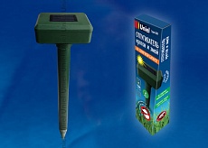 Отпугиватель кротов и змей Uniel UDR-S50 Sol Green UL-00000854 1