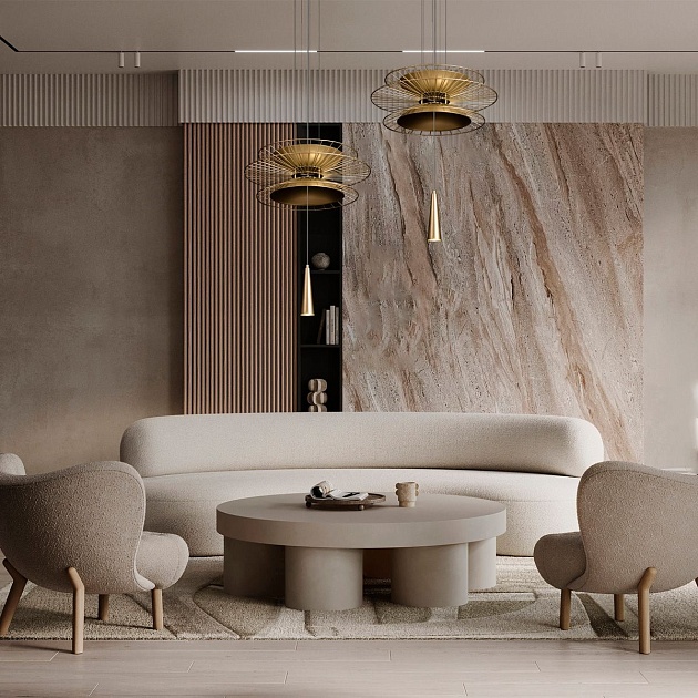 Подвесной светильник Loft IT Star 10141B/400 Gold Фото № 7