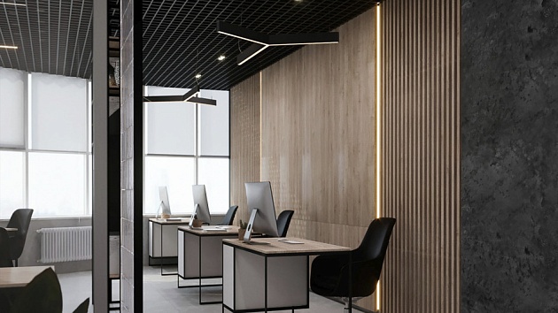 Подвесной светодиодный светильник Siled Trio-Star-Prof 7370440 Фото № 3