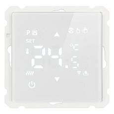 Терморегулятор Wi-Fi (механизм), Stekker, 250В, 3500Вт Катрин, GLS00-7119-01, белый 50374