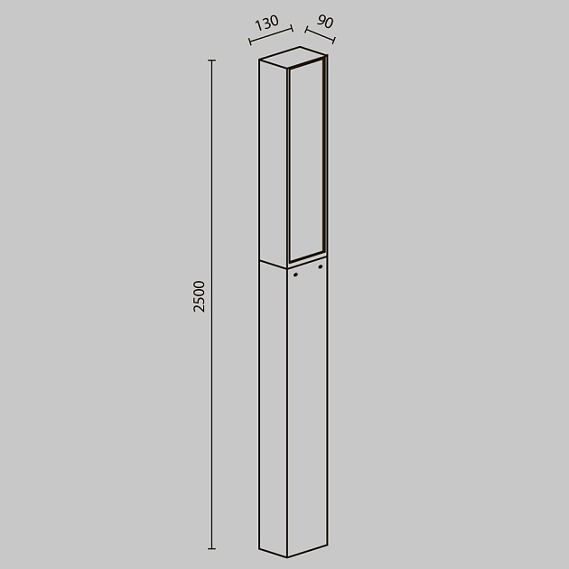 Садово-парковый светильник Maytoni Outdoor O470FL-L40GF3K Фото № 8