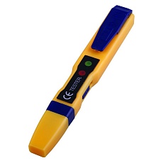 Тестер Stekker TST1000-1 напряжения контактный/бесконтактный до1000V, желтый 32862