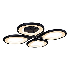 Потолочная светодиодная люстра iLedex Clover 6885/4 BK 1