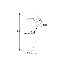 Настольная лампа Maytoni Estudo Z010TL-L8W3K 2