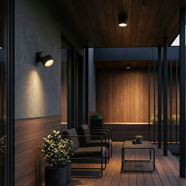 Уличный светодиодный cветильник Elektrostandard Okko 35157/U a072072 Фото № 2