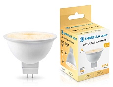 Светодиодная лампа Lens 38° MR16 9W 2700K Ambrella light Bulding 170903 2