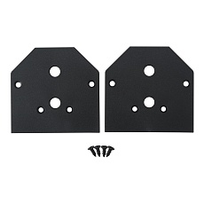 Заглушка для встраиваемого магнитного трека в натяжной ПВХ потолок, в комплекте 2 шт Crystal Lux Space CLT 0.234 06 BL