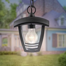 Садово-парковый светильник ЭРА «Марсель» НСУ 07-40-001 черный 4-гранный подвесной IP44 Е27 max60Вт Б0051193 5