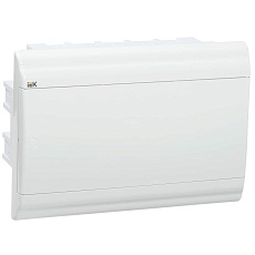 PRIME Корпус пластиковый ЩРВ-П-12 модулей встраиваемый белый/белая дверь IP41 IEK MKP82-V-12-WD-41-10