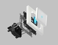 Выключатель двухклавишный AMBRELLA VOLT VM115 2