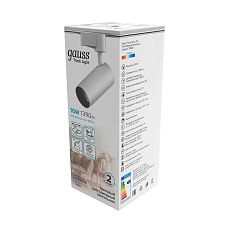 Трековый светодиодный светильник Gauss Track Light Led TR066 2
