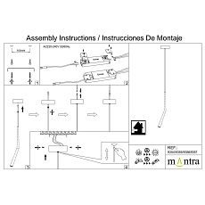 Потолочное основание Mantra Modular Light Florones 9357 3