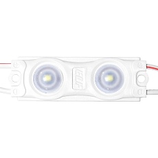 Модуль светодиодный ELF 2SMD диод 2835, с линзой, 160гр.,12В, IP 65, STD ELF-2SMD2835std СW