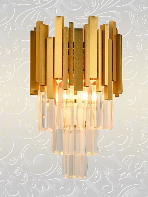 Настенный светильник Natali Kovaltseva Vertigo 81440/1W Gold Фото № 4