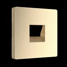 Накладка для телефонной розетки Werkel RJ-11 (шампань рифленый) W1192010 4690389160707 4