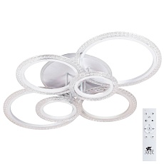 Потолочная светодиодная люстра Arte Lamp Camelia A2516PL-90WH 2