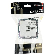 Розетка 2хUSB Stekker Катрин белый GLS10-7115-01 39686 3