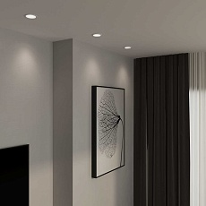 Встраиваемый светильник Elektrostandard Mils 25010/01 GU10 белый a064267 3