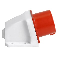 Вилка угловая ST-525 32А 380В 3P+PE+N IP44, PPG32-525-44, Stekker 49449 3