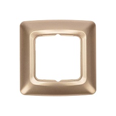 DEA Рамка 1-я горизонтальная Золотой Металлик KRANZ KR-78-0315