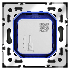 Розетка телевизионнная встраиваемая Voltum S70 оконечная TV+SAT, (графит) VLS060407 4