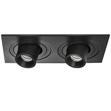 Комплект из светильника и рамки Lightstar Intero Tubo (217527+217172+217172) i527172