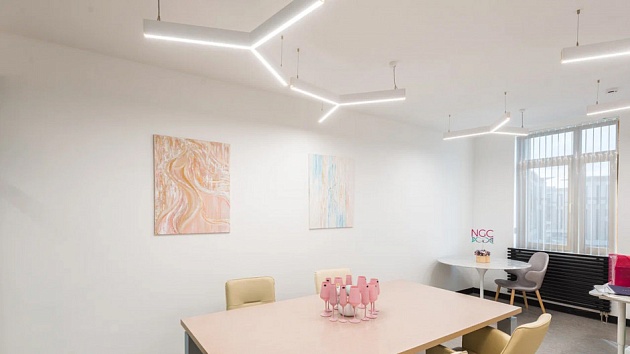 Подвесной светодиодный светильник Siled Trio-Star-Prof 7370442 Фото № 3