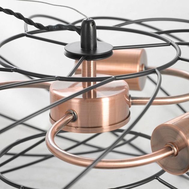 Подвесная люстра Lussole Loft Brooks GRLSP-8246 изображение 6 Подвесная люстра Lussole Loft Brooks GRLSP-8246 Фото № 6