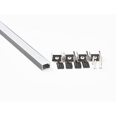 Профиль накладной LEDS POWER СПН1510 алюм. черный с призм.рассеивателем 2м 008387 2