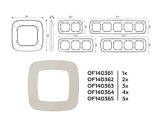 Рамка AMBRELLA VOLT OF140364 2